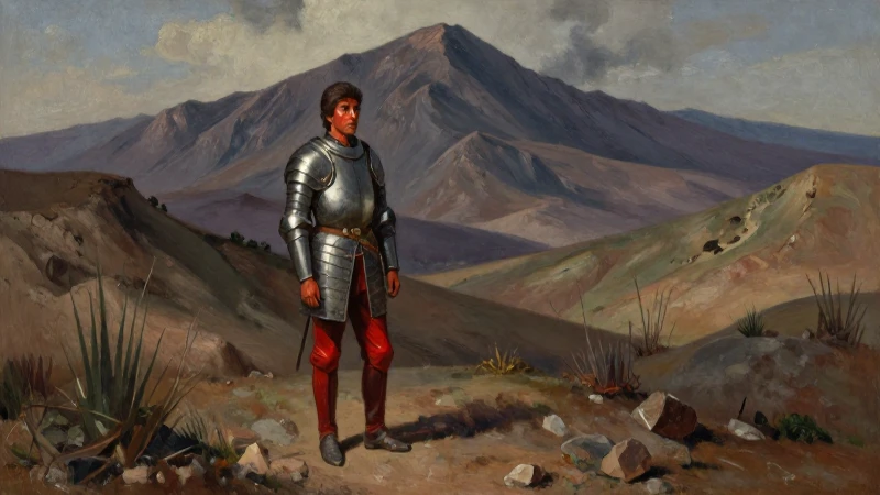 Descubre el Legado y Aventuras de Vázquez de Coronado 4 Coronado, conquistador, exploró un paisaje desértico