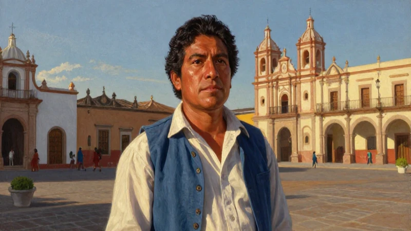 Fray Martín de Jesús: El Apóstol que Transformó México 8 Un fraile mexicano en una plaza colonial