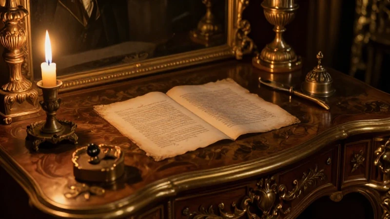 Funciones del Virrey en Nueva España: Obligaciones Reveladas 7 Viceroy iluminado, atmósfera barroca y dramática