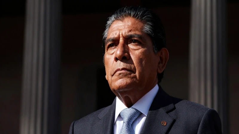El presidente mexicano irradia seriedad oficial