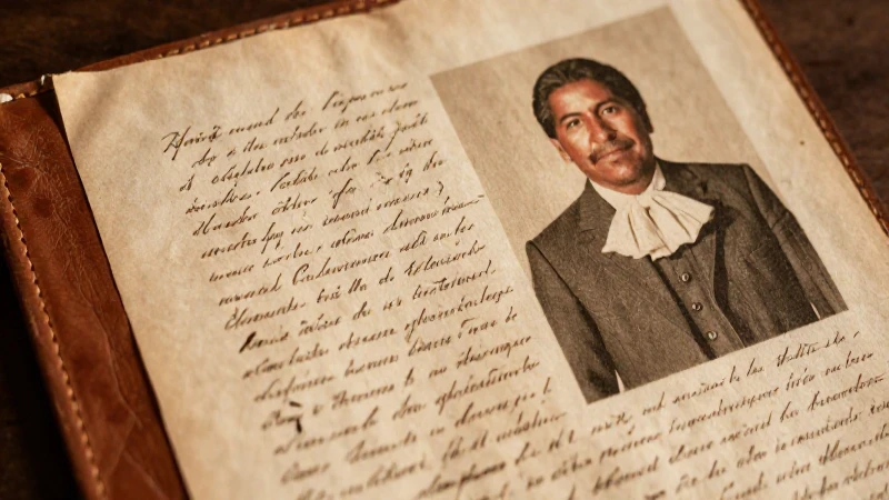 Historia Increíble de la Fundación del Estado de México 9 Documento antiguo mexicano con realismo sepia