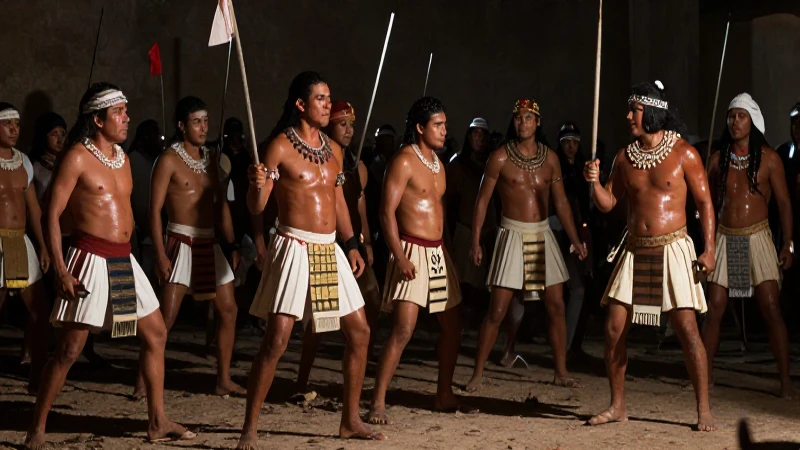 Historia Increíble de la Fundación del Estado de México 5 Conquistadores y aztecas luchan bajo luz dramática