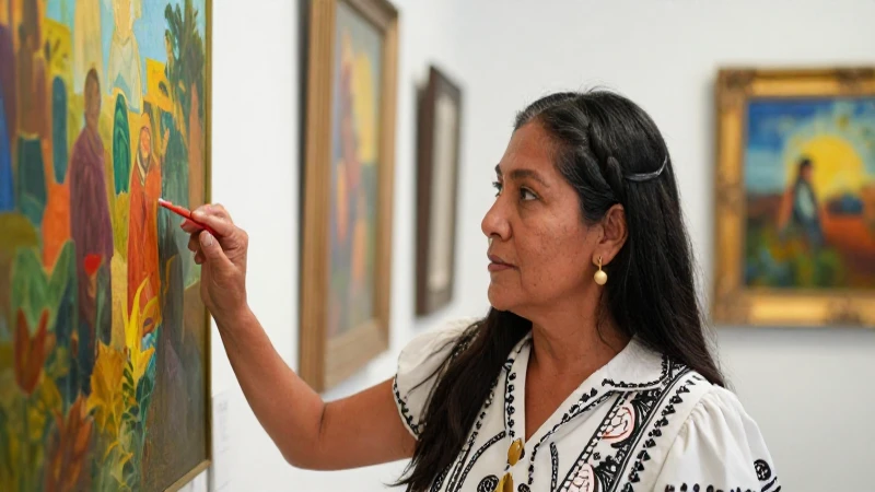 Conoces las mejores galerías de arte en Puerto Vallarta 4 Belleza mestiza aprecia arte en luz cálida