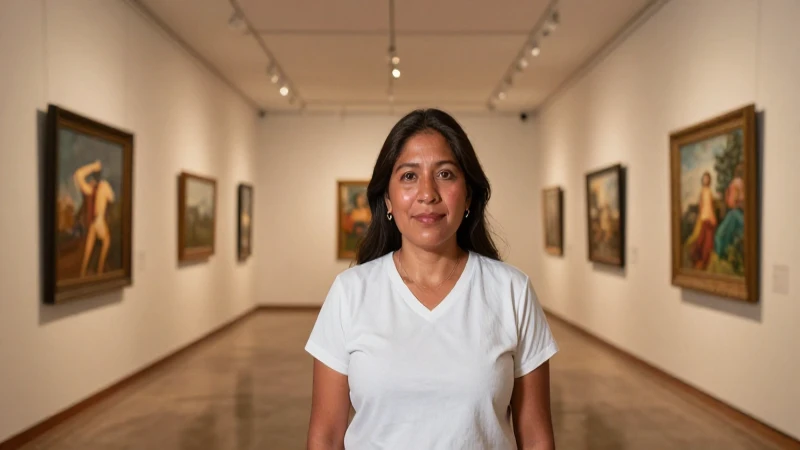 Conoces las mejores galerías de arte en Puerto Vallarta 3 Retrato mestizo a la luz cálida y suave