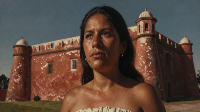 Descubre la Fascinante Vida del Virrey García Sarmiento 3 Retrato mestizo en una estructura colonial