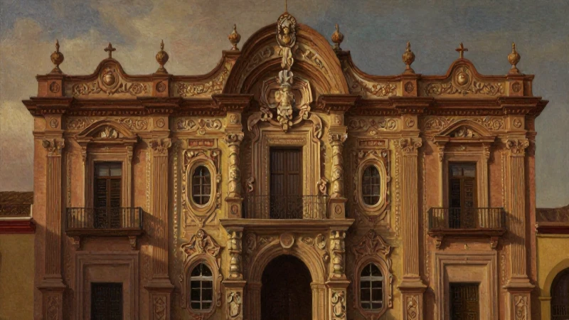 Descubre la Fascinante Vida del Virrey García Sarmiento 5 Retrato virreinal en óleo, con gran detalle