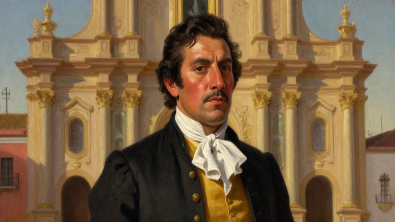 La Fascinante Vida de Gaspar de Zúñiga, Virrey de Nueva España 6 Gaspar Zúñiga: retrato mestizo colonial elegante