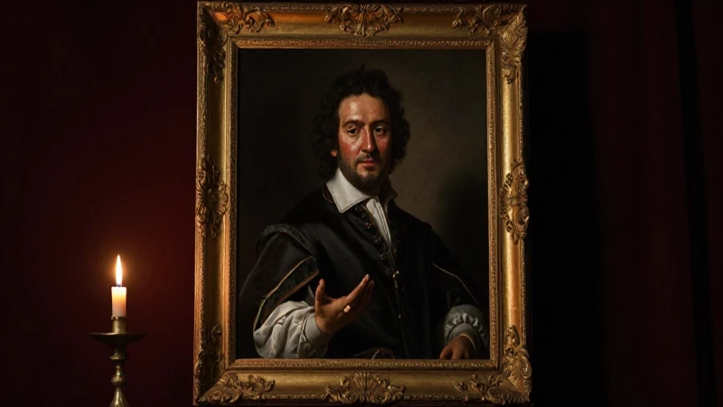 La Fascinante Vida de Gaspar de Zúñiga, Virrey de Nueva España 3 Retrato barroco mexicano, iluminado y dramático