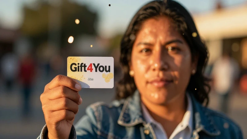 Joven mestiza celebra con confeti y luz dorada