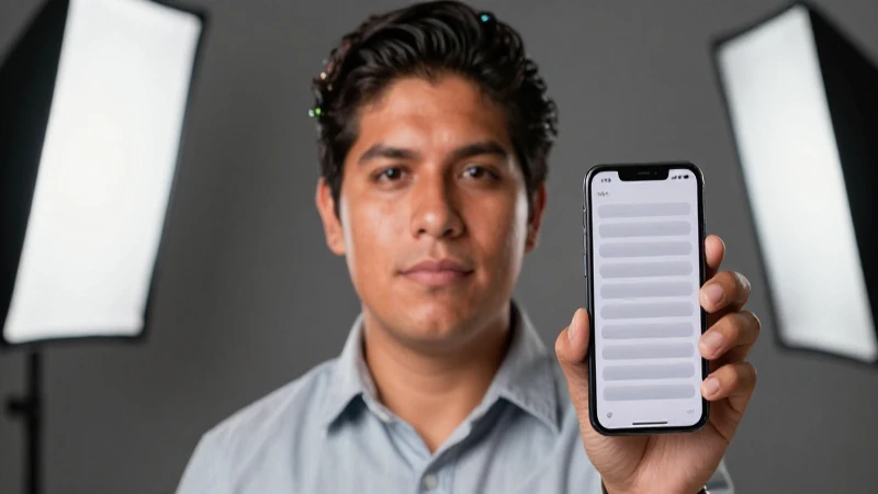 Joven mexicana con luz y una señal móvil