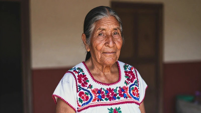 Guachichil: La BRUJA del BARRIO de Tlaxcala y sus MISTERIOS 3 Mujer mexicana, huipil y ambiente nostálgico