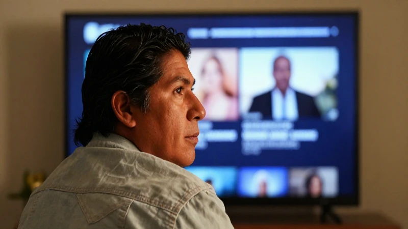 Cuánto cuesta suscribirse a HBO Max en México 1 Persona mestiza observa televisión con luz cálida