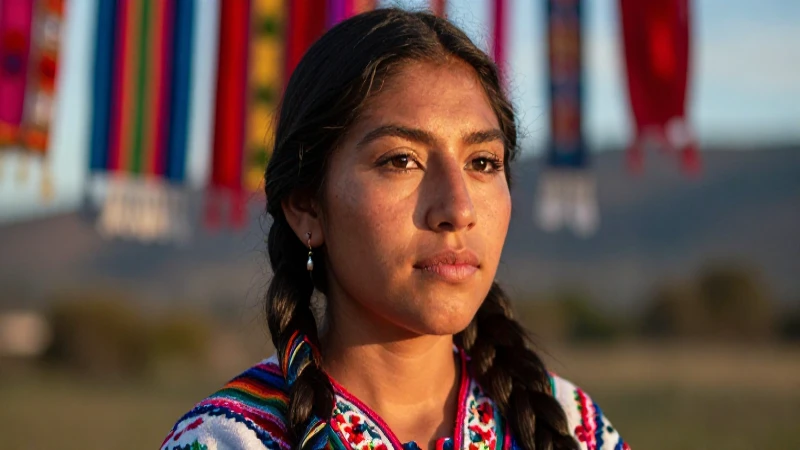 HIMNO A CHIAPAS: DESCUBRE su LETRA y SIGNIFICADO ¡Aquí! 6 Retrato de mujer chiapaneca en luz dorada