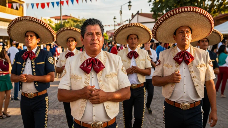 Himno de MÉXICO: Letra COMPLETA y su Significado IMPORTANTE 5 Cultura mexicana vibrante en cálida luz dorada
