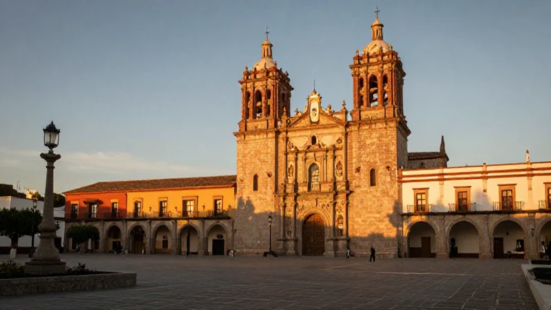 Descubre el Fascinante Legado de la Historia de Michoacán 4 Arquitectura colonial mexicana, cálida y escénica