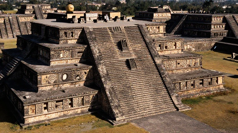 HISTORIA DE OAXACA: ORIGEN Y EVOLUCIÓN QUE IMPRESIONA 4 Monte Albán revela arte zapoteca en perspectiva aérea