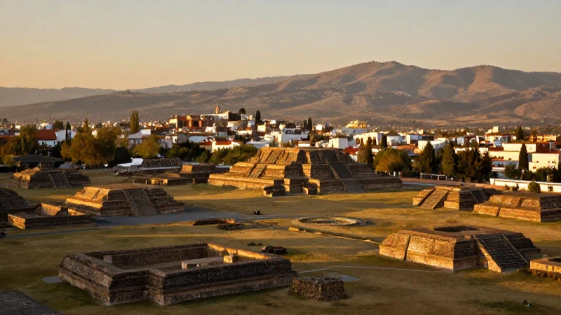 HISTORIA DE OAXACA: ORIGEN Y EVOLUCIÓN QUE IMPRESIONA 12 Oaxaca: ruinas antiguas en luz cálida