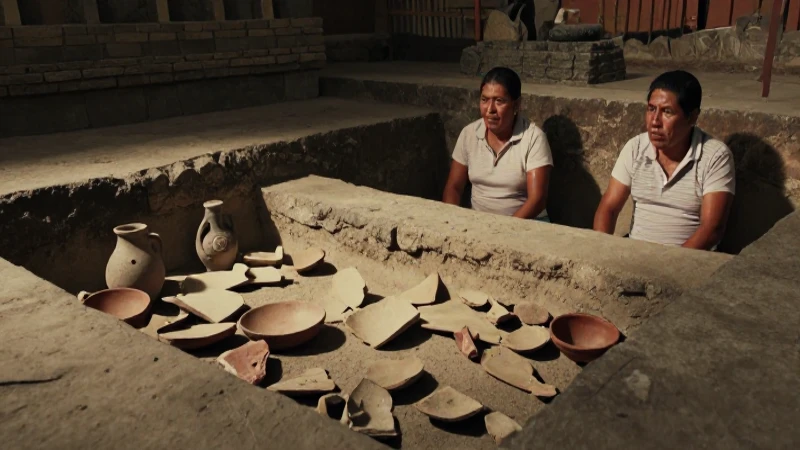Ruinas aztecas en documental realista y cálido