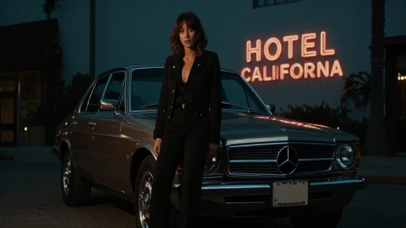 Leyenda HOTEL CALIFORNIA: La MISTERIOSA Historia Revelada 3 Mercedes en Hotel California, ambiente cinematográfico