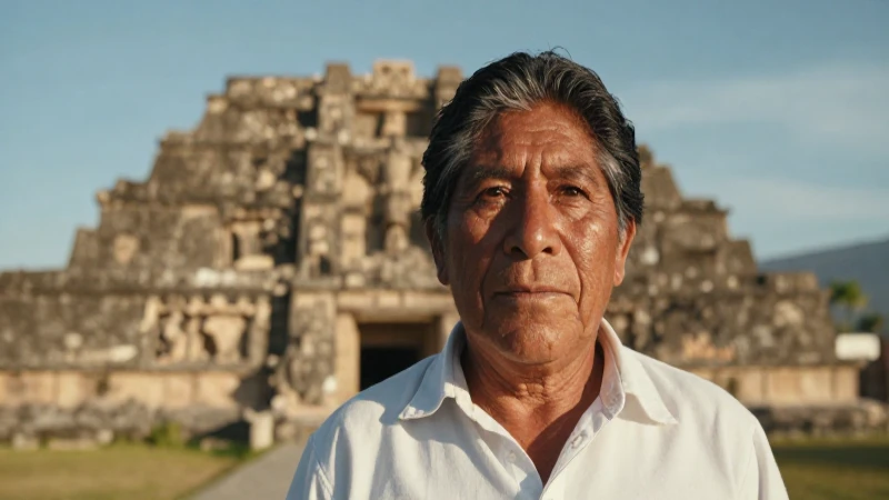 Un retrato mexicano bajo luz cálida