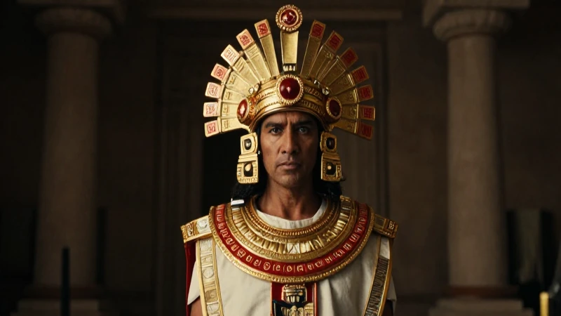 IMÁGENES de la CONQUISTA de MÉXICO - Descubre su HISTORIA 4 Conquistador azteca, oro y dramatismo cinematográfico