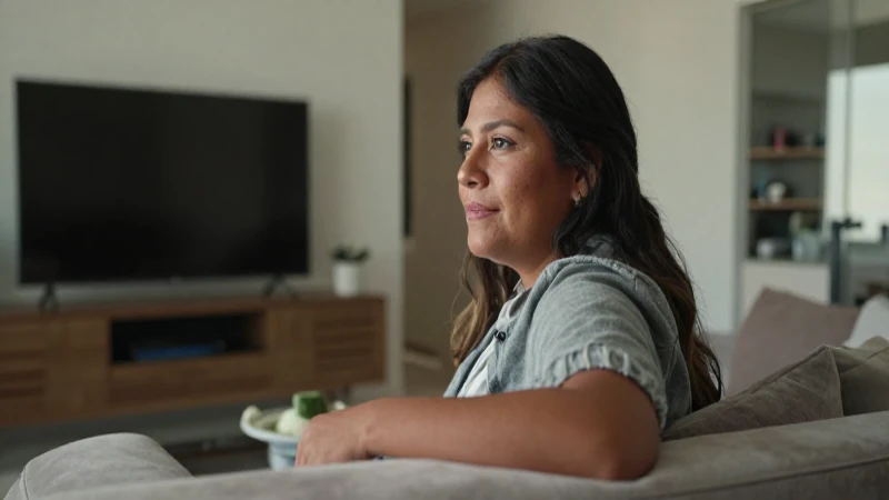 Mexicana, mestiza, disfruta la televisión cálidamente