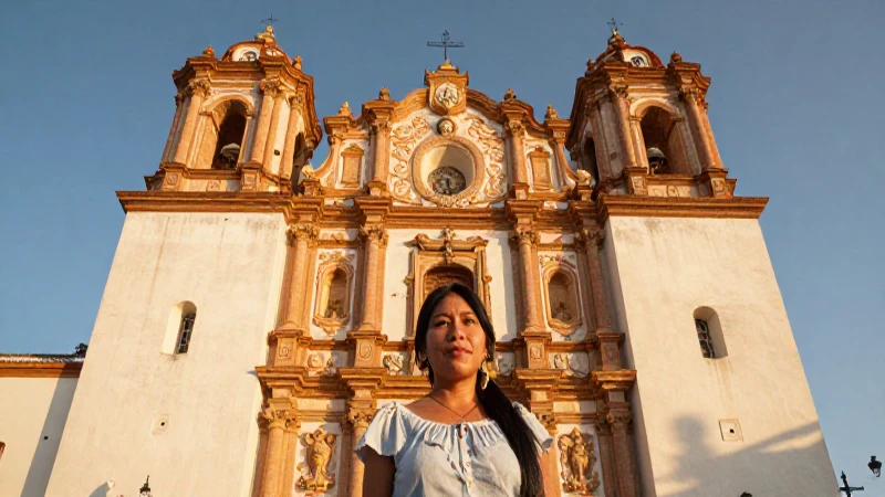 Jalpa Zacatecas: La LEGENDARIA Historia del SANTUARIO 5 Fachada colonial mexicana, luz dorada y piel bronceada