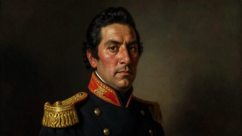Escandón, militar mexicano, retrato dieciochesco y luminoso