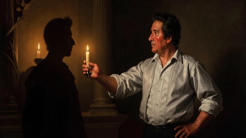 Los Secretos de José de Iturrigaray, Virrey de Nueva España 5 Retrato barroco de Iturrigaray, oscuro y dramático