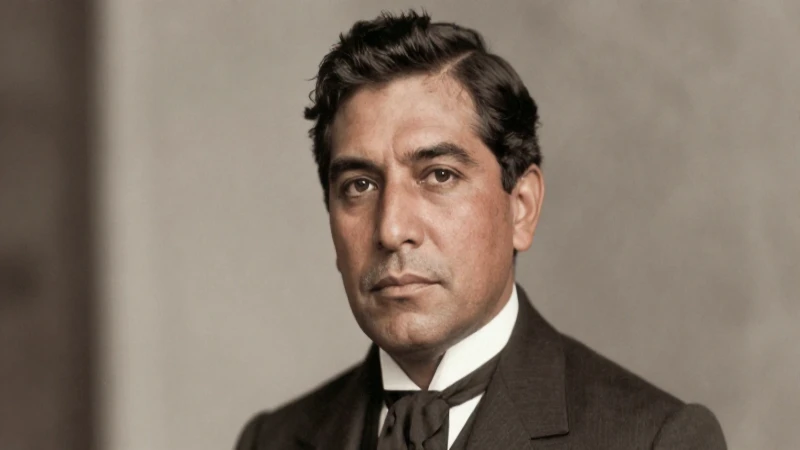 Descubre la Fascinante Vida del 20° Presidente: Ceballos 10 Retrato sepia de un distinguido hombre mexicano