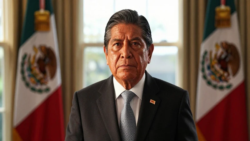Descubre la Fascinante Vida del 20° Presidente: Ceballos 5 Presidencial mexicano, formal, en luz dorada