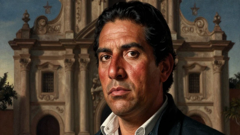 Retrato barroco de un mestizo mexicano