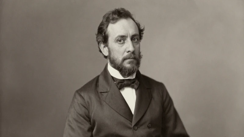 Retrato sepia de Méndez, siglo XIX
