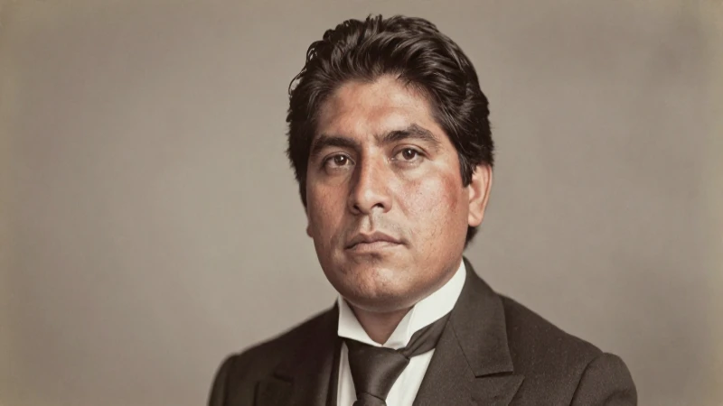 Juan Nepomuceno Álvarez: Legado del 24° Presidente de México 3 Álvarez, mexicano, retratado con luz sepia antigua