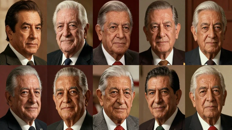 Presidentes mexicanos en retrato cinematográfico cálido