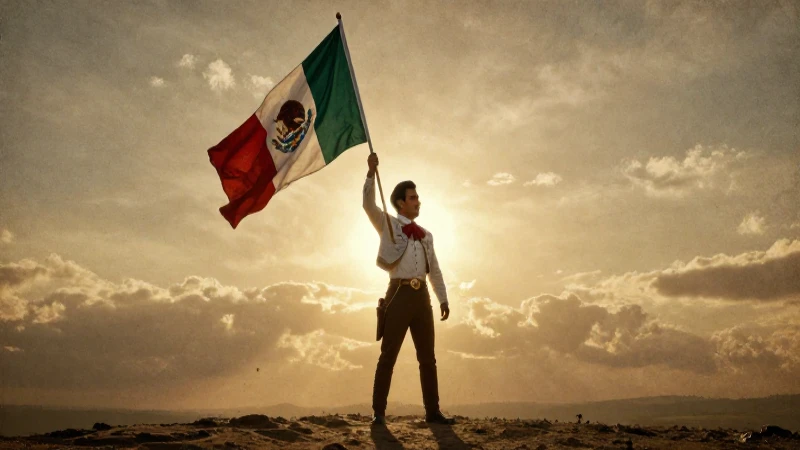 Revolucionario mexicano, heroico y detallado