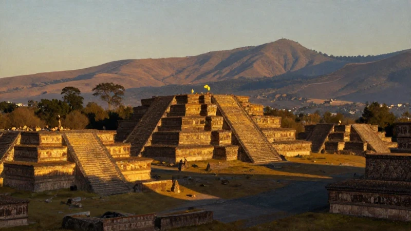 LA HISTORIA DE MORELOS: DESCUBRE LAS CLAVES CRONOLÓGICAS 10 Pirámides morelenses al atardecer, estilo histórico