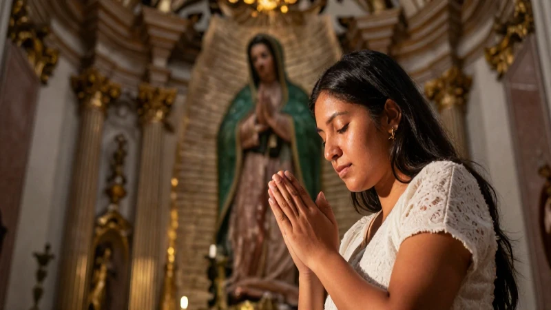 Descubre las 4 Apariciones de la Virgen de Guadalupe 5 Virgen de Guadalupe, venerada en luz dorada