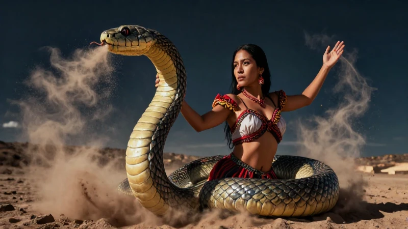 Leyenda de Durango: 10 MITOS y HISTORIAS que NO CONOCES 7 Mujer serpiente emerge en el desierto mítico