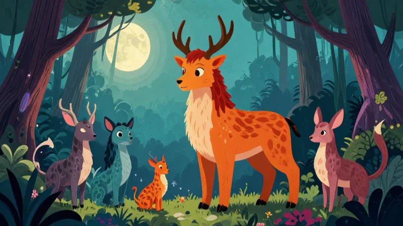 Criaturas míticas de Nuevo León ilustradas fantásticamente