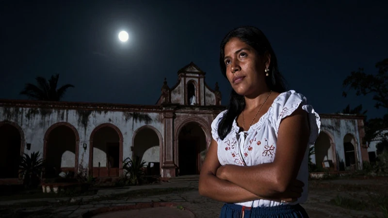 Leyenda de TERROR MEXICANA: 10 Historias que te HELARÁN 11 Hacienda mexicana abandonada, iluminada por la luna