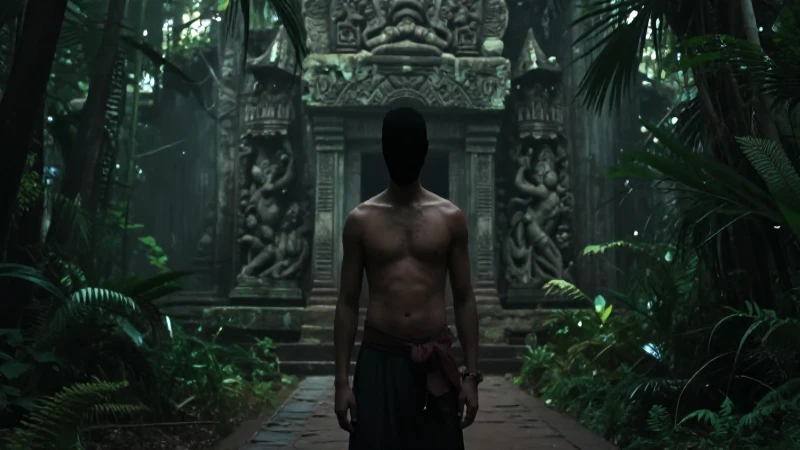 Leyenda DEL PADRE SIN CABEZA - MISTERIOS de Costa Rica 8 Figura sin cabeza en sendero neblinoso