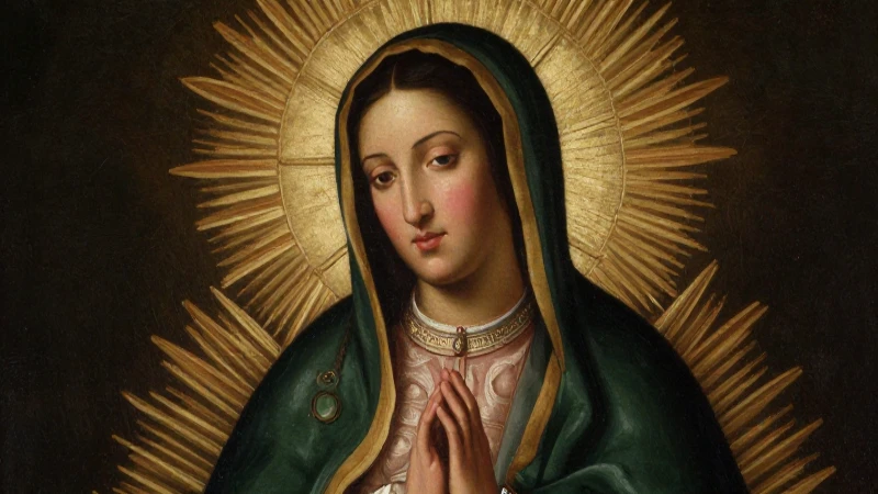 LEYENDA RELIGIOSA: Descubre MISTERIOS de Santos y Vírgenes 3 Virgen mexicana en estilo barroco dramático