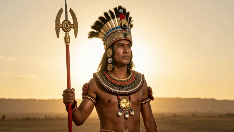 Descubre la Impactante Línea de Tiempo de la Conquista de México 7 Conquistador luchando en hora dorada