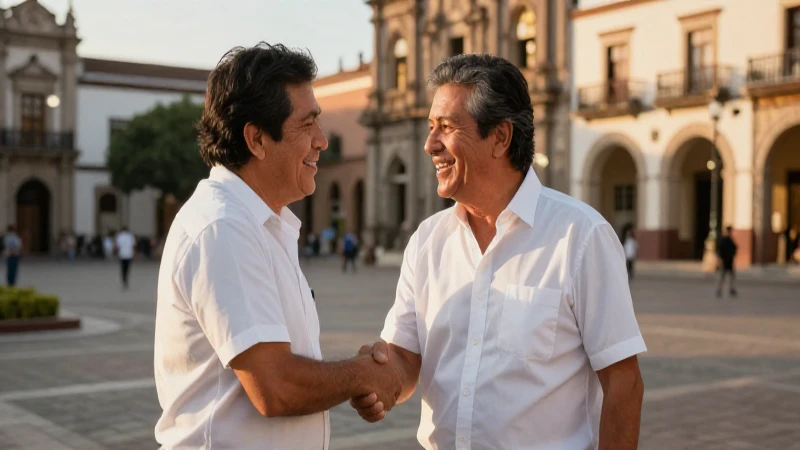 Descubre los 18 municipios de Sinaloa en orden cronológico 3 Político mestizo, sonriente, en una plaza colonial