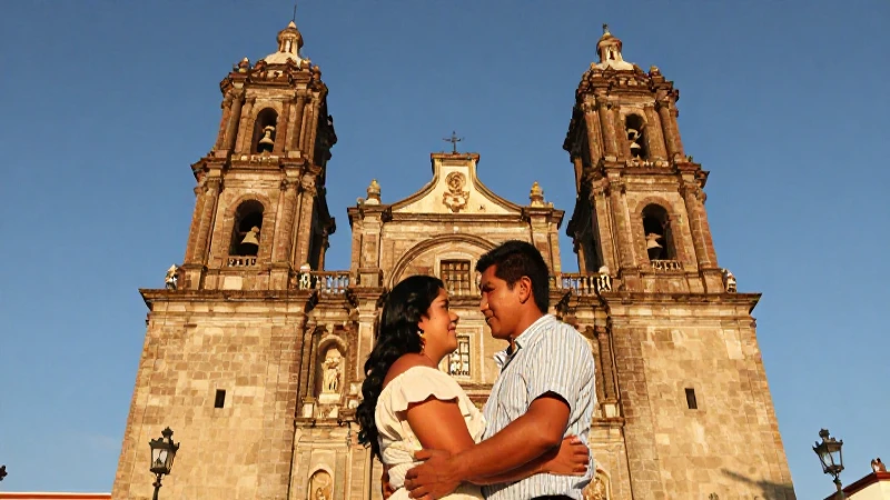 Conoces los 10 Lugares Románticos en Morelos para parejas 7 Una pareja mestiza se besa al atardecer