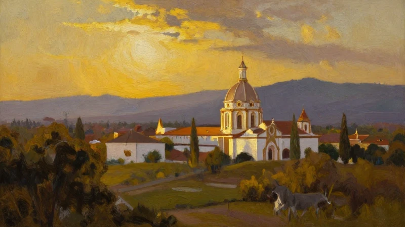 Luis de Carvajal: Conquistador y LEGADO en Nuevo León 3 Pintura al óleo de paisaje en Nuevo León