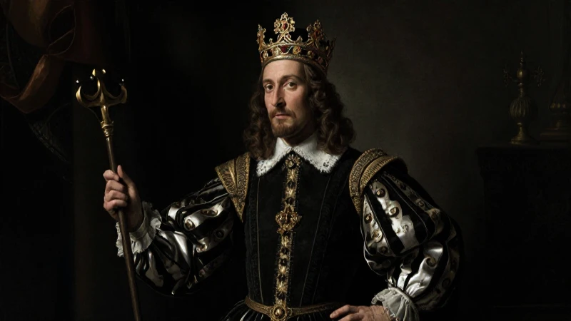 Luis I: REY de ESPAÑA - Su VIDA, LEGADO y CONTROVERSIAS 6 Luis I en un cuadro barroco dramático