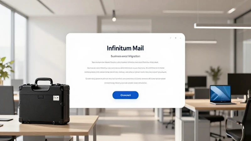 Migración sencilla de correo a Infinitum Mail