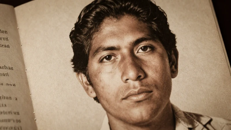 Retrato mestizo, serio, con tono sepia